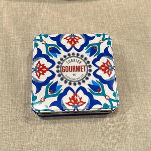 Turkish style tin box